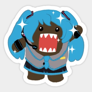 Domo-Miku Sticker